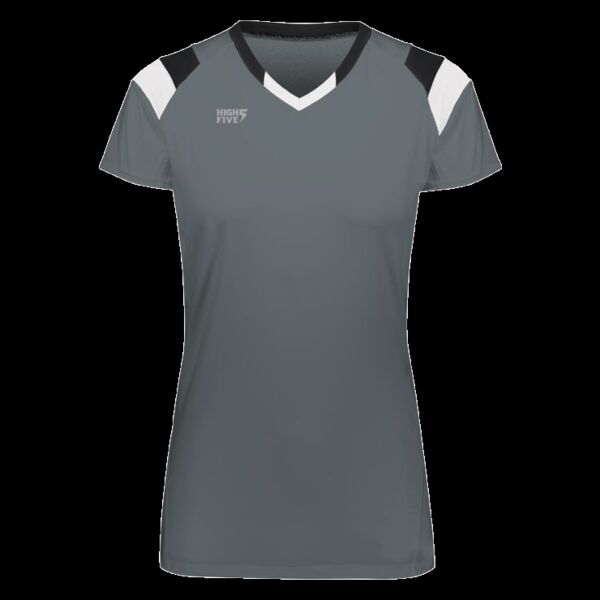 Girls TruHit Tri-Color Short Sleeve Jersey Thumbnail