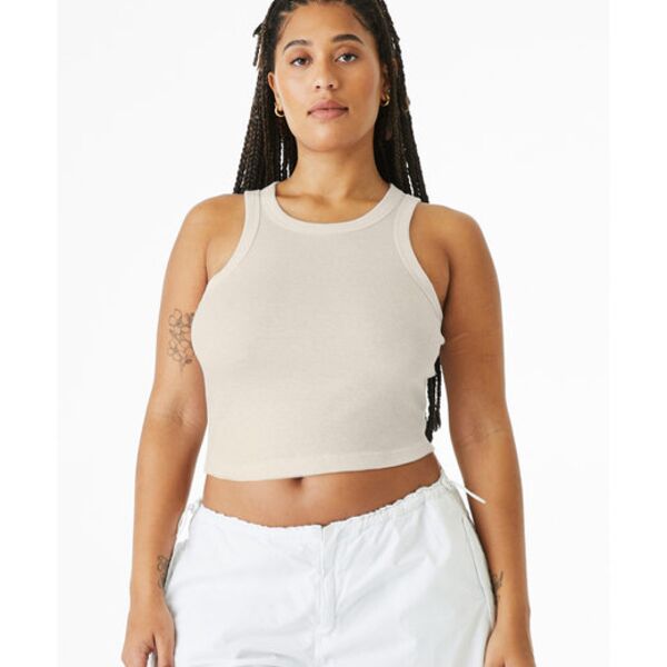 Ladies' Micro Ribbed Racerback Tank Thumbnail