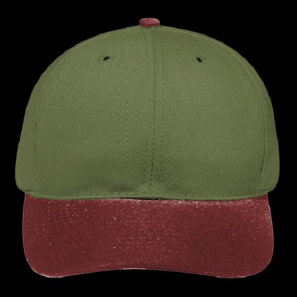 OTTO Bull Denim Six Panel Low Profile Baseball Cap Thumbnail