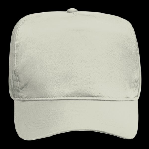 OTTO Brushed Cotton Twill High Crown Golf Style Cap Thumbnail