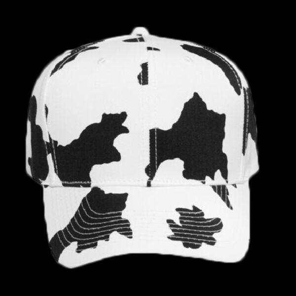 OTTO CAP 6 Panel Mid Profile Baseball Cap Thumbnail