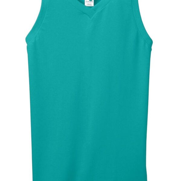 Women's Sleeveless V-Neck Jersey Thumbnail