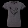 Women's Sweetheart French Terry Short Sleeve Pullover Thumbnail