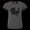 Women's Sweetheart French Terry Short Sleeve Pullover Thumbnail
