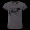 Women's Sweetheart French Terry Short Sleeve Pullover Thumbnail