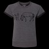 Women's Sweetheart French Terry Short Sleeve Pullover Thumbnail