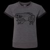 Women's Sweetheart French Terry Short Sleeve Pullover Thumbnail