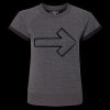 Women's Sweetheart French Terry Short Sleeve Pullover Thumbnail