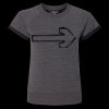 Women's Sweetheart French Terry Short Sleeve Pullover Thumbnail