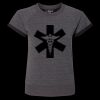 Women's Sweetheart French Terry Short Sleeve Pullover Thumbnail