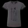 Women's Sweetheart French Terry Short Sleeve Pullover Thumbnail