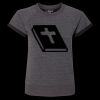 Women's Sweetheart French Terry Short Sleeve Pullover Thumbnail