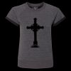 Women's Sweetheart French Terry Short Sleeve Pullover Thumbnail