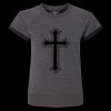Women's Sweetheart French Terry Short Sleeve Pullover Thumbnail