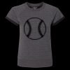 Women's Sweetheart French Terry Short Sleeve Pullover Thumbnail