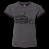 Women's Sweetheart French Terry Short Sleeve Pullover Thumbnail