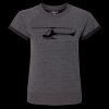 Women's Sweetheart French Terry Short Sleeve Pullover Thumbnail
