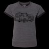 Women's Sweetheart French Terry Short Sleeve Pullover Thumbnail