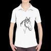 Ladies' Cool & Dry Sport Performance Interlock Polo Thumbnail