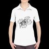 Ladies' Cool & Dry Sport Performance Interlock Polo Thumbnail