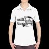 Ladies' Cool & Dry Sport Performance Interlock Polo Thumbnail